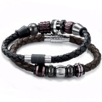 Beads Anhänger Mens Jewellery Edelstahl schwarz 0380295